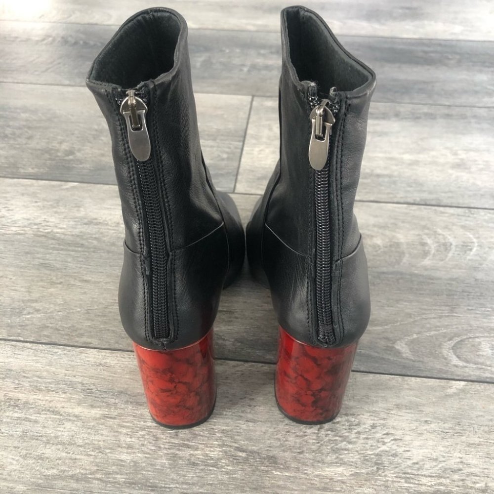 TOPSHOP genuine leather booties size 37 - Picture 2 of 7